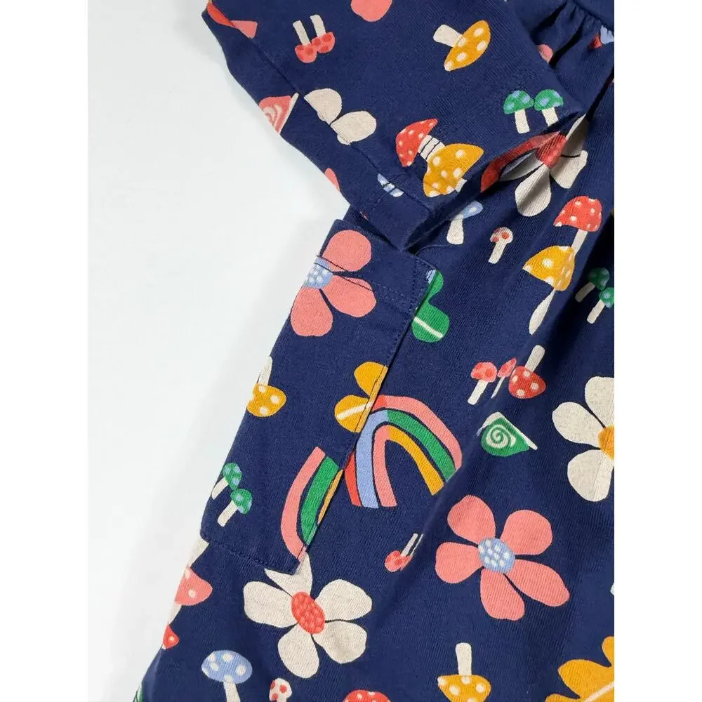 Hanna Andersson Woodland Print Pocket Dress Size 4 / 100 cm